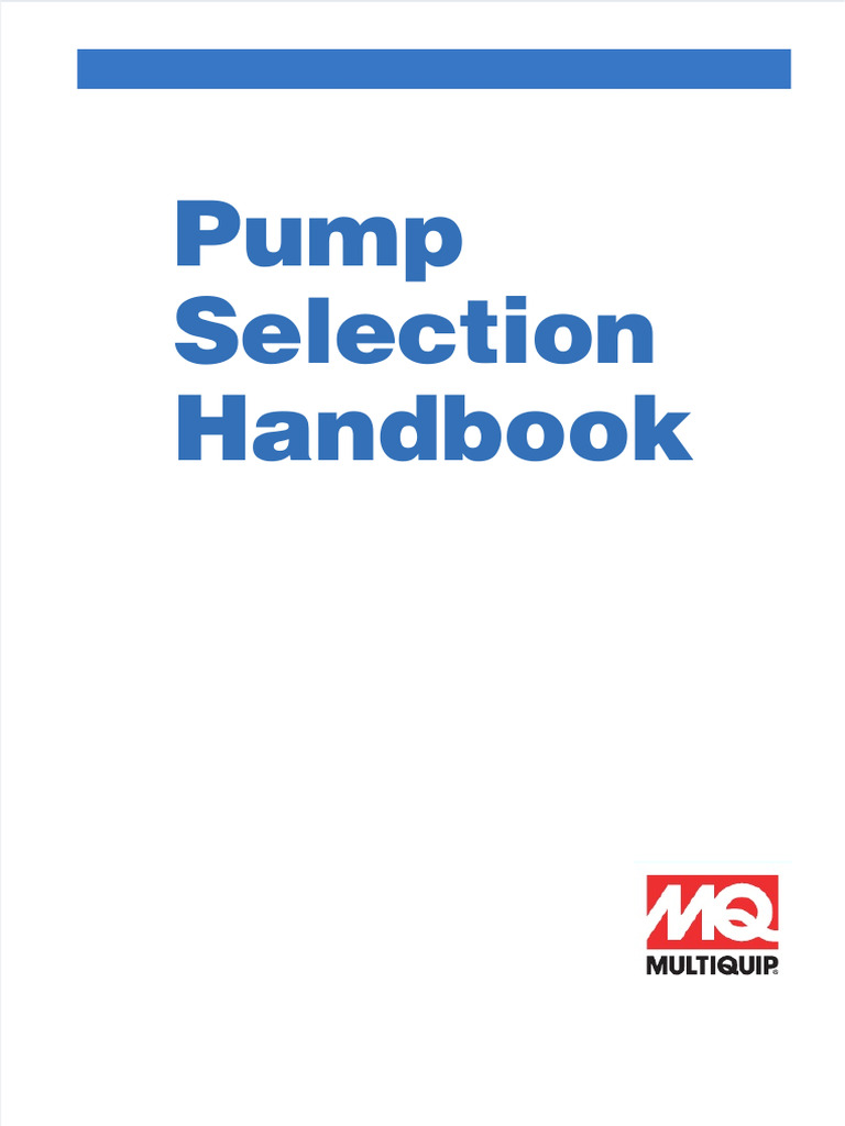 Vdocuments - MX - Pump Selection Handbook | PDF | Pump | Vacuum