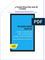 The Dusky Footed Wood Rat Jean M Linsdale Online Ebook Texxtbook Full Chapter PDF