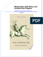 Ebook Studies in Medievalism Xxiii Ethics and Medievalism Karl Fugelso Online PDF All Chapter