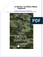 Full Ebook of Ai For Digital Warfare 1St Edition Niklas Hageback Online PDF All Chapter