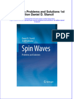 Spin Waves Problems and Solutions 1St Edition Daniel D Stancil Online Ebook Texxtbook Full Chapter PDF