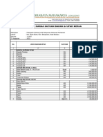 RAB bangunan unit informasi perikanan (revisi) tambahan