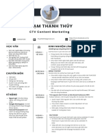 CV - PH M Thanh Thúy - CTV Content Marketing