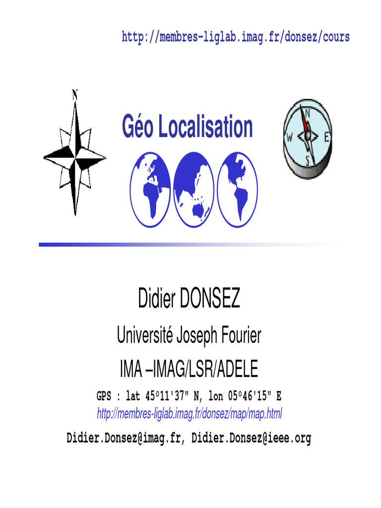 Geo Location | PDF | Système de positionnement global | Informatique