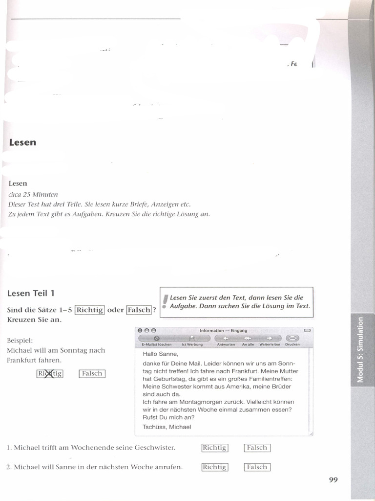 A1 Lesen - 2 | PDF