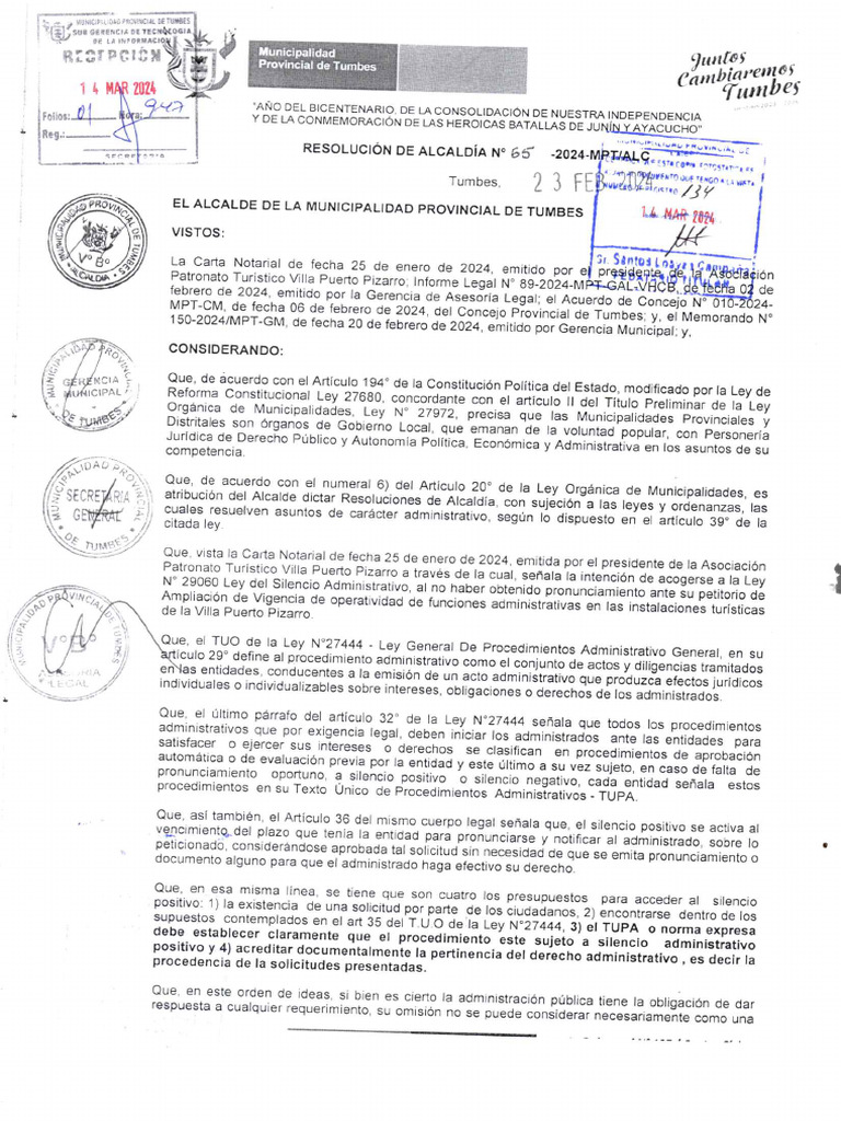 Resol Alcal 065 2024 | PDF