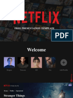 Netflix PowerPoint Template by EaTemp