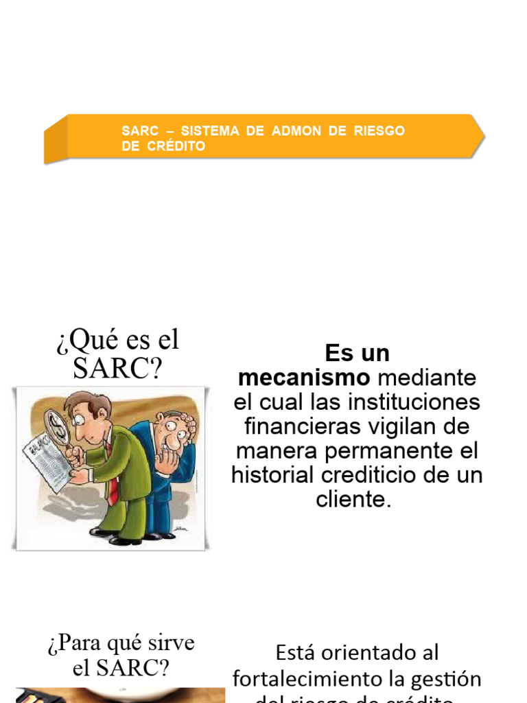 Presentacion Ii Sarc | PDF | Riesgo crediticio | Tarjeta de crédito