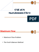 CSE408 Maximum Flow
