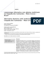 07 Odontologia Alternativa Com Plantas Medicinais Na Chapada Dos Guimaraes – Mato Grosso – Bras