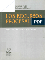 Manual Recursos Procesales Maturana - Mosquera