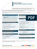 Keras Tutorial Cheatsheet