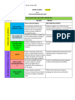 2do, Reporte de Evaluacion de 2do. Grado