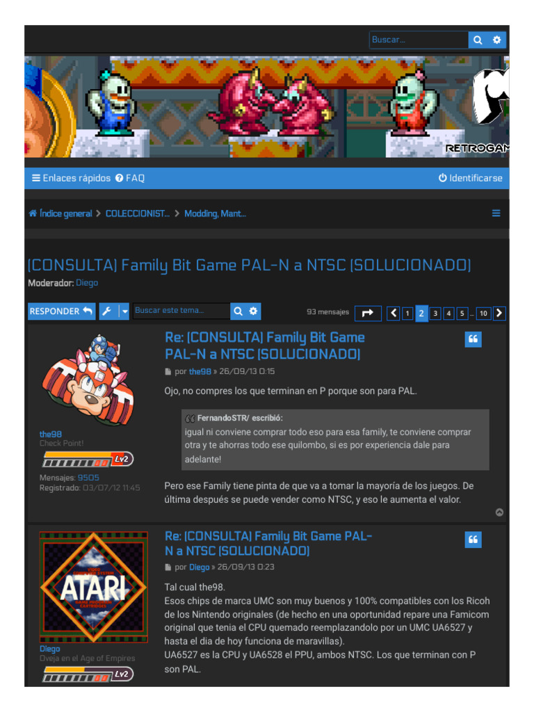 (CONSULTA) Family Bit Game PAL-N A NTSC (SOLUCIONADO) - Página 2 ...