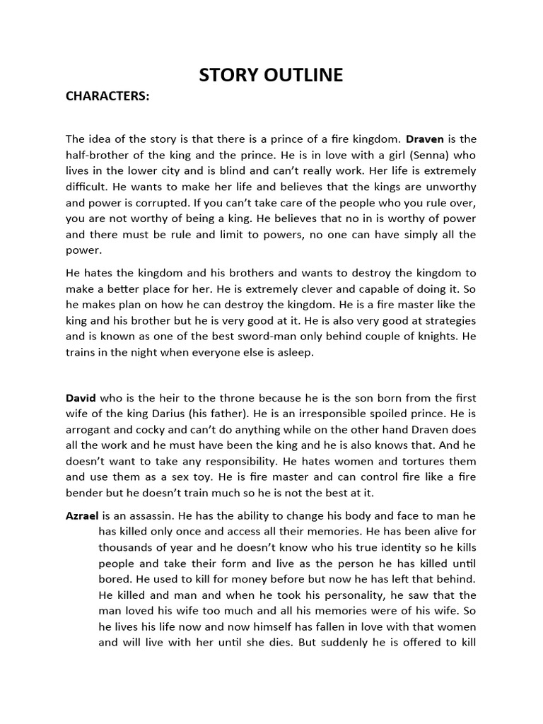 story-outline-pdf