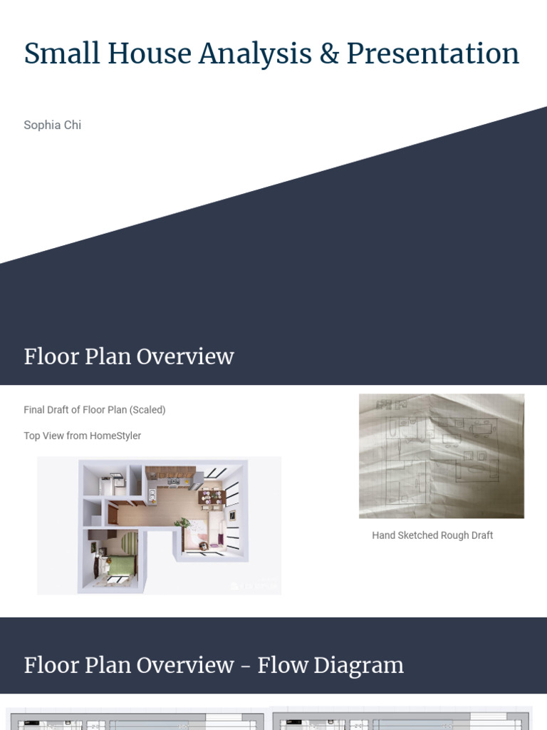Small House Floor Plan Analysis | PDF | Home & Garden