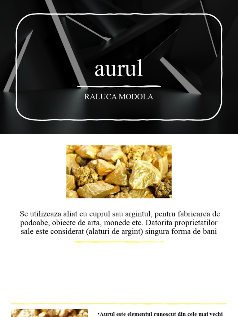 Aurul | PDF
