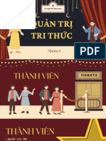 Colorful Vintage Illustration Trendy History Theater Presentation