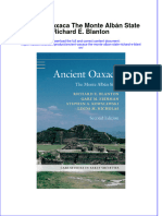 Full Ebook of Ancient Oaxaca The Monte Alban State Richard E Blanton Online PDF All Chapter