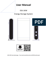 ESS 1KW Energy Storage System Use Manual