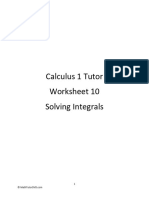 Calculus+1+Tutor+ +worksheet+10+ +Solving+Integrals