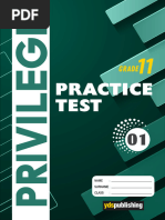 Privilege 11 - Practice Tests