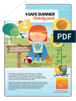 Sun Safe Summer Activity Pack