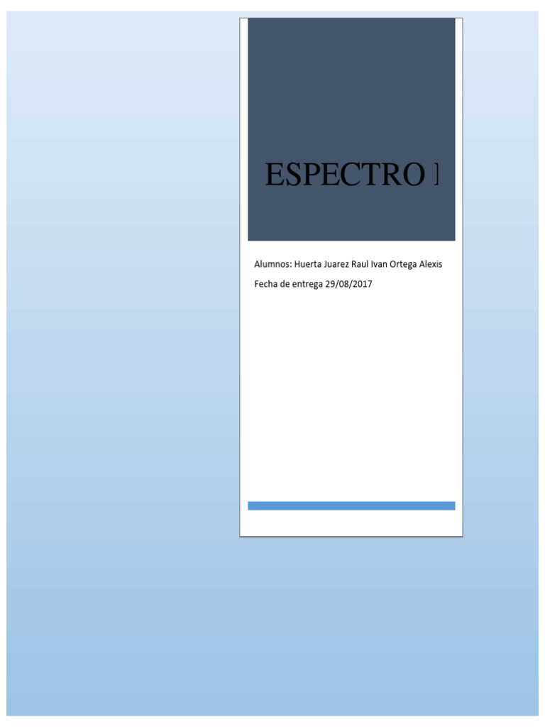 Espectro de Frecuencia: Ondas y Aplicaciones | PDF | Densidad espectral ...
