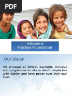 Hashoo Foundation Achievements 2011