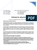 Solicitud Adopción Corazón Peludito