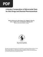 A Modern Compendium of Microcrystal Tests