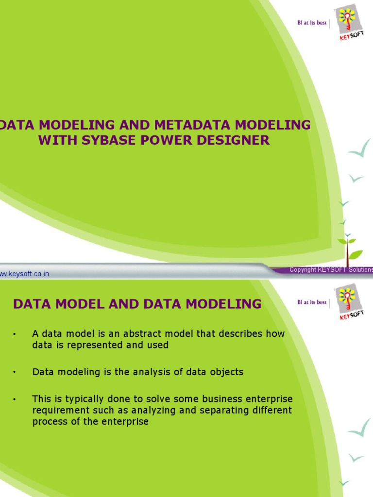 Power Designer | PDF | Data Model | Xml
