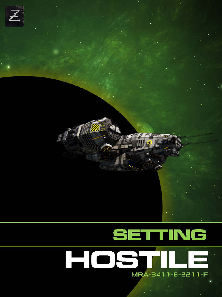 HOSTILE: A Gritty Sci-Fi RPG Guide | PDF | Space Colonization
