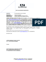 Demanda Proceso Ejecutivo Singular - Demandante Jorge Enrique Casas Pulido