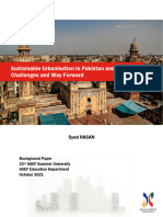 Background Paper - Sustainable Urbanisation in Pakistan