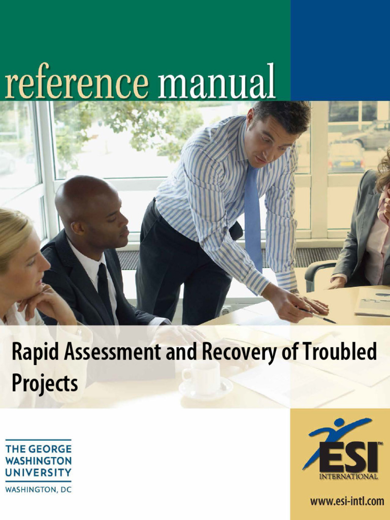 Reference Manual Rapid Assessment And Recovery Of Troubled Projects