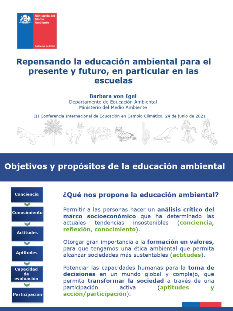 Repensando La Educacion Ambiental para El Presente y El Futuro ...