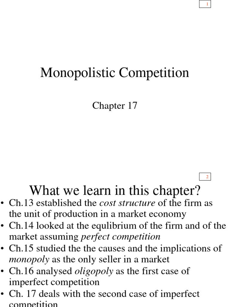 Ch 17 Pdf Profit Economics Monopoly