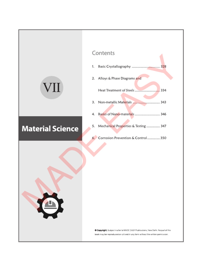 Material Science | PDF