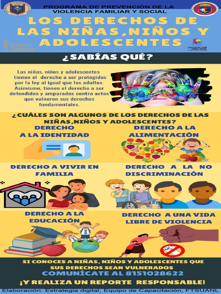 Los Derechos de Niñas, Niños y Adolescentes | PDF