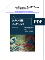 The Japanese Economy The Mit Press 2Nd Edition Ito Online Ebook Texxtbook Full Chapter PDF