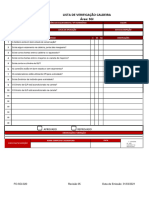 FO-SGI-020 - Lista de Verificação - Caldeira