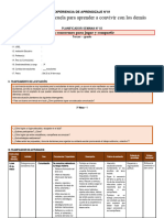 3° Grado - Planificador Del 20 Al 24 de Marzo