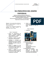 Informe Principios Del Diseño Universal