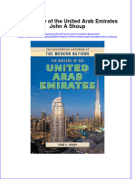 Ebook The History of The United Arab Emirates John A Shoup Online PDF All Chapter