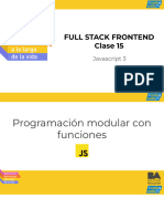 Clase 15. JS 3