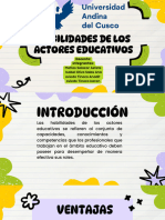 Habilidades de Los Actores Educativos