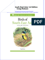 Download full ebook of Birds Of South East Asia 1St Edition Craig Robson online pdf all chapter docx 