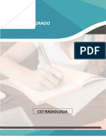 Projeto Integrado: CST Radiologia