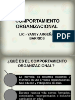 COMPORTAMIENTO ORGANIZACIONAL